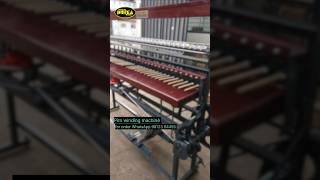 Powerloom Pirn winder machine process  silk bobbin machine weaving windingmachine shorts reels [upl. by Mahala]