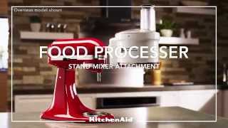 Introducing the KitchenAid Food Processor Attachment [upl. by Perrins616]