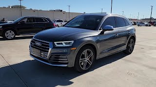 2018 Audi SQ5 30T Premium Plus OK Tulsa Broken Arrow Bixby Joplin Owasso [upl. by Narhet]