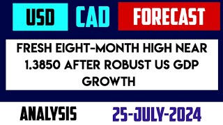 USDCAD Prediction Today Analysis and Expectations in Future FOREX TRADING FORECAST 25 July 2024 [upl. by Pollerd]