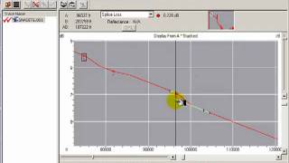 Viewing OTDR Traces Using Traceview Software [upl. by Ennaitsirhc]