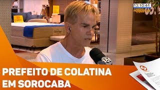 Prefeito de Colatina em Sorocaba  TV SOROCABASBT [upl. by Ecire594]