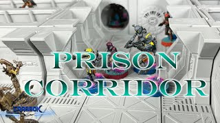 Prison Corridors  Sci Fi Terrain Review from LV427 Designs [upl. by Netsruk]