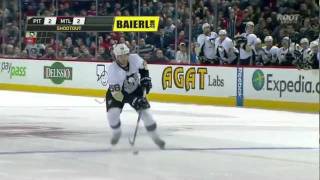 Pittsburgh Penguins Montreal Canadiens Shootout 2712 [upl. by Reteip]