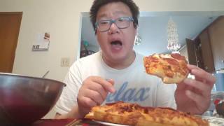 Mukbang  Pizza amp Salad [upl. by Eph]