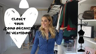 CLOSET TOUR ¿COMO TENGO ORGANIZADO MI VESTIDOR Simplemente Miri [upl. by Elva]