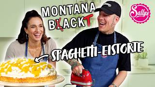 SpaghettieisTorte mit montanablack im tropical guave Style amp eine GÖNRGY Motivtorte 🤣 [upl. by Nbi]