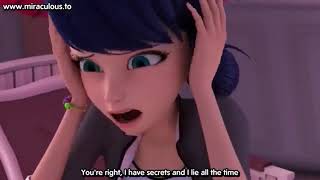 Marinette tells Alya Shes LadybugSeason 4 [upl. by Zacherie]