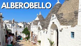 ALBEROBELLO  ITALY  PUGLIA  WALKING TOUR  TRULLI  ITALYA [upl. by Crow]