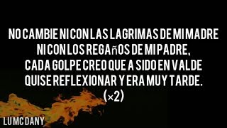 MUY TARDE  LETRA SANTA GRIFA [upl. by Ledda]