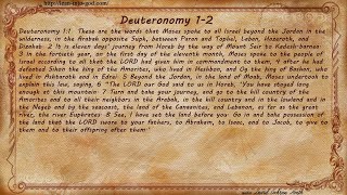 Deuteronomy 12 [upl. by Adnileb]