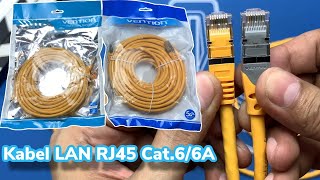 Vention Kabel LAN Gigabit Ethernet RJ45 Cat66A SSTP DoubleShielded SFTP [upl. by Yerac]