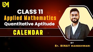 Calendar Class 11th Applied MathsML Aggarwalbinaymaheshwari2808 [upl. by Harlie]