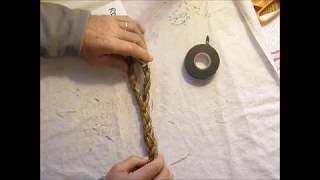 Six Useful Eye Splices in 3 Strand Rope  Part 5 Reeving Eye [upl. by Nihhi]