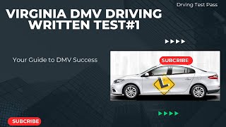 VIRGINIA DMV DRIVING WRITTEN TEST1 [upl. by Valina150]