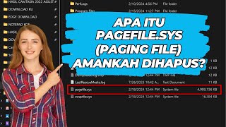 Apa itu Pagefilesys Paging File Yang Besar Ukurannya Amankah DIhapus [upl. by Barling]