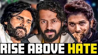 🚨Allu Arjun Vs Pawan Kalyan🚨  Who Is Right  Telugu  Aye Jude ✊ [upl. by Fulviah376]