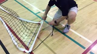 McLean Youth Volleyball  Spalding Elite Net Setup Instructions  McLean HS amp Longfellow MS [upl. by Nahtanoy]