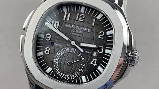 Patek Philippe 5164A001 Aquanaut Travel Time Tiffany amp Co Patek Philippe Watch Review [upl. by Latimore]