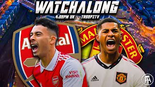 ARSENAL 32 MANCHESTER UNITED  PREMIER LEAGUE  WATCHALONG W TROOPZ [upl. by Aniloj466]