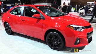 2016 Toyota Corolla SE Special Edition  Exterior and Interior Walkaround  2015 New York Auto Show [upl. by Yebot]