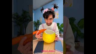 وجدت بيضة في الشارع وصنعت منها نودلز 🤭🥚🍜 [upl. by Bertrando]