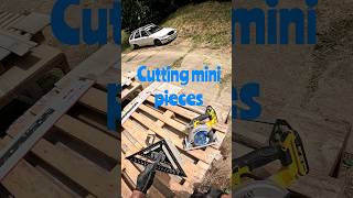 Dewalt DCS391 How to cut small pieces of boards with SWANSON speed square and guide rail clamps [upl. by Gigi]