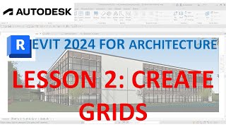 How to Modify Grid Lines in Revit  Revit Tutorials [upl. by Pitarys6]