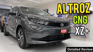 Tata Altroz XZ Plus S Cng 2024 Review 🔥 Tata Altroz Cng Second Top Model [upl. by Shayne]