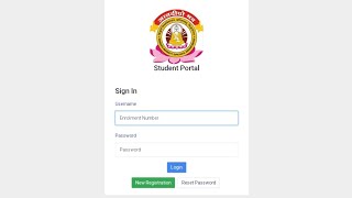 SIDDHARTH UNIVERSITY KE SAMARTH PORTEL REGISTRATION 👍👍👍👇 [upl. by Ahsekad773]