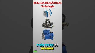 Bombas hidráulicas  Simbologia hidráulica maquinas hidraulica manutenção maquinasagricolas [upl. by Menken]