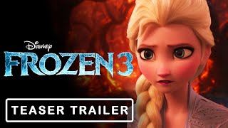 FROZEN 3 2025 Teaser Trailer  Disney Animation Idina Menzel Kristen Bell Movie HD [upl. by Lolita]