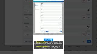 How to Manage Modules Type Change [upl. by Basir]
