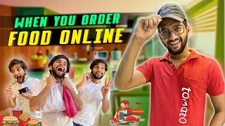 When you Order Food Online  Funcho [upl. by Akerahs]