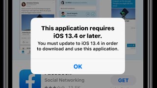 How to Fix This Application Requires iOS 134 or Later on iPhone and iPad [upl. by Hallee]