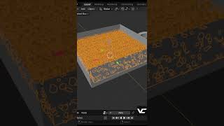 3D Product Animation in Blender Particle simulation 3danimation PS5 [upl. by Larret]