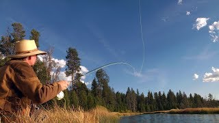 Spring Creek Fly Fishing  Yamsi Ranch Oregon by Todd Moen [upl. by Elkcim]