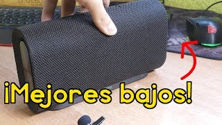 El altavoz bluetooth con MEJORES BAJOS por poco dinero  AUKEY [upl. by Annyl]