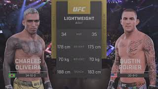 Charles Olivera vs Dustin Poirier [upl. by Spanos445]