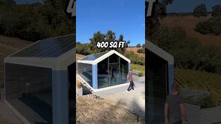 Inside a 400 sq ft off grid Prefab Home hometour home prefabhouse [upl. by Acsehcnarf]