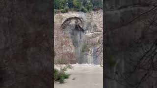 Cliff Face Falls Into Van Duzen River in Humboldt County Today [upl. by Moffit]