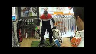 Motocaddy Trolleys 2014  Golfsupportcom [upl. by Eiddam]