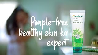 Himalaya Purifying Neem Face Wash Hindi [upl. by Morrie]