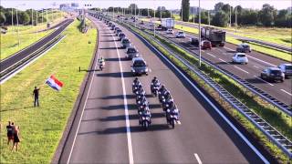 MH17 victims bodies transported too Hilversum [upl. by Ethelinda]