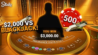 2000 VS FIRST PERSON BLACKJACK [upl. by Darill418]