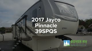 2017 Jayco Pinnacle 39SPQS Teaser  Boyer RV Center  Fifth Wheel [upl. by Yonina474]