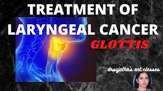 098Treatment of Cancer larynx Cancer Glottis lecture medicaleducation glottis [upl. by Llenaej]