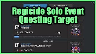 Regicide Solo Event Questing Target With Tips MCOC [upl. by Arelc]