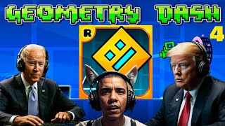 US Presidents Play Geometry Dash Part 4 [upl. by Edik]