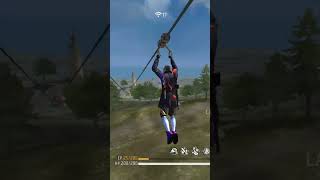 Ma zipline sa jha rha tha short viral freefire garenafreefire totalgaming pubgxboxone [upl. by Shirley]